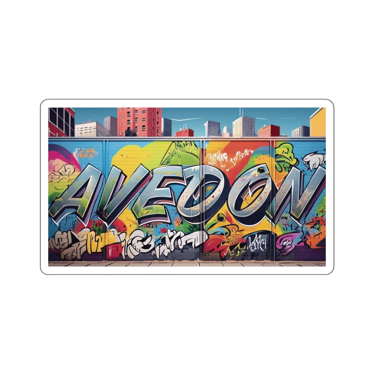 Avédon Sticker