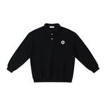Heavyweight Polo-Collar Sweatshirt